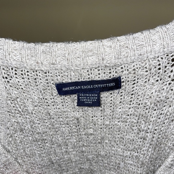 American Eagle Cut Out Hole Sweater - Picture 3 of 3